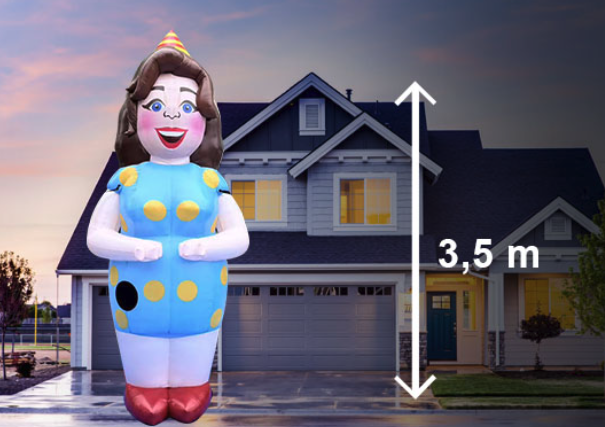 Rent a Sarah Doll – The Best Inflatable Sarah Doll for Every Birthday!